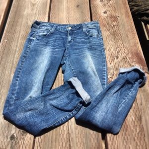 Women’s blue jeans